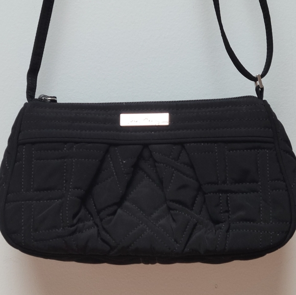VERA BRADLEY | BLACK QUILTED CROSSBODY BAG - Picture 2 of 5